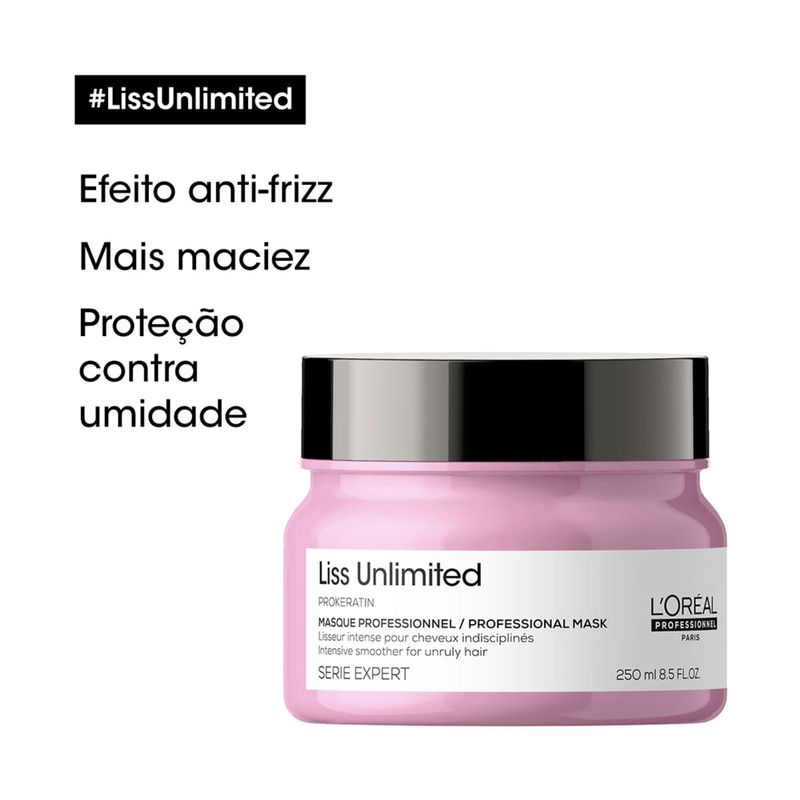 3474636975983-Mascara-Capilar-LOreal-Professionnel-Liss-Unlimited-250g-7