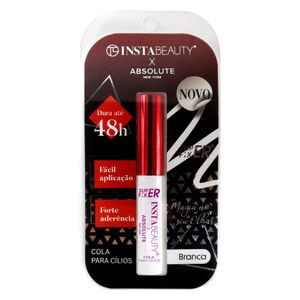 Cola Para Cilios Postiços Instabeauty Branca