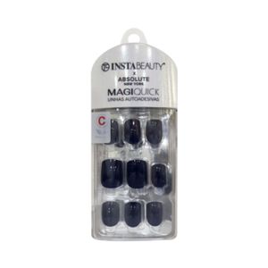 Unhas Postiças Instabeauty Autoadesivas Cobalt Blue M