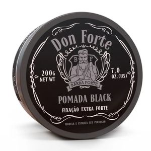 Pomada Barba Forte Black Don Juan 120g