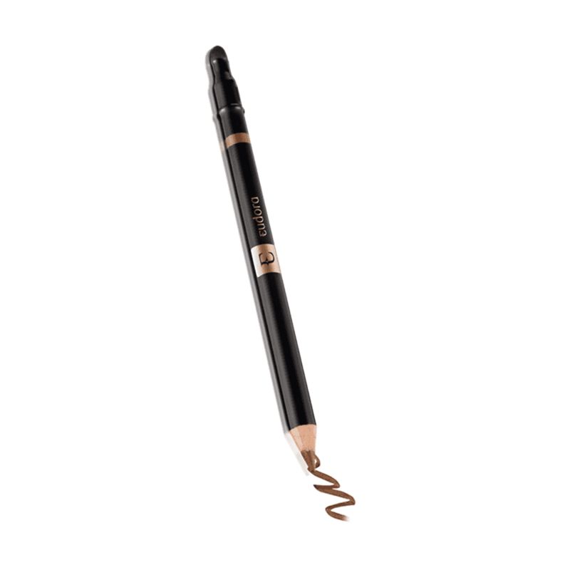 7891033708772-Lapis-de-Olhos-Kajal-Eudora-Glam-com-Esfumador-Marrom-Intenso-1