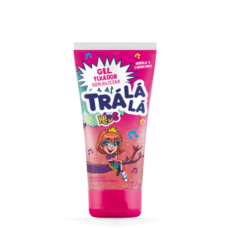 7896115702785-Gel-Fixador-Capilar-Tra-La-La-Kids-Com-Glitter-150g-1