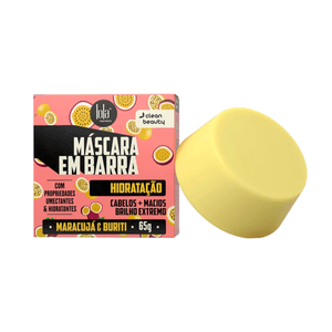 Máscara Capilar Em Barra Lola Cosmetics Hidratação 65g