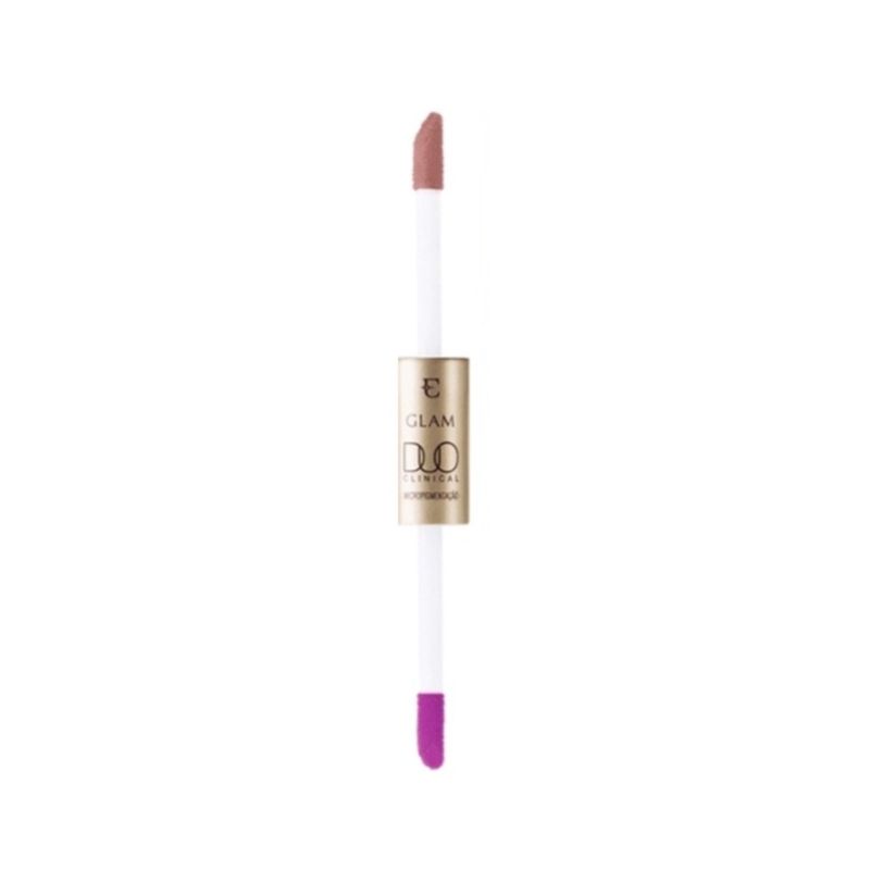 Batom-Liquido-Duo-Eudora-Glam-Clinical-Rosado-Essencial-7891033928125-2