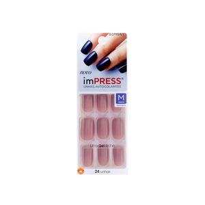 Unhas Posticas Kiss New York ImPRESS Média Fresh Start 24 Unidades