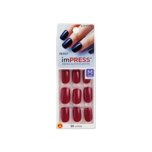 Unhas Posticas Kiss New York ImPRESS Média Message Me 24 Unidades