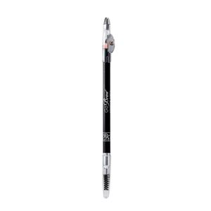 Lápis Para Sobrancelha Kiss New York Ruby Kisses GoBrow 01 Black Brown 1,25g
