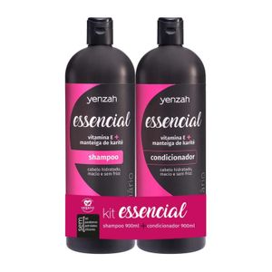 Kit Shampoo e Condicionador Yenzah Essencial 900ml