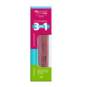 Gloss Labial Max Love Lip Vol 3 em 1 309