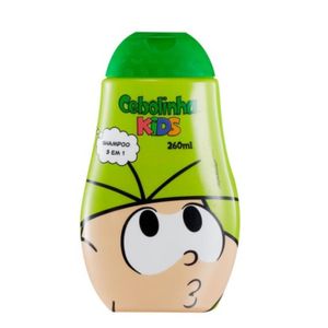 Shampoo 3 em 1 Turma da Mônica Kids Cebolinha 260ml
