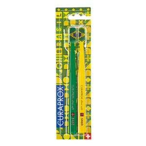 Escova Dental Curaprox Ultra Macia 2 Unidades 5460B - Cores Sortidas