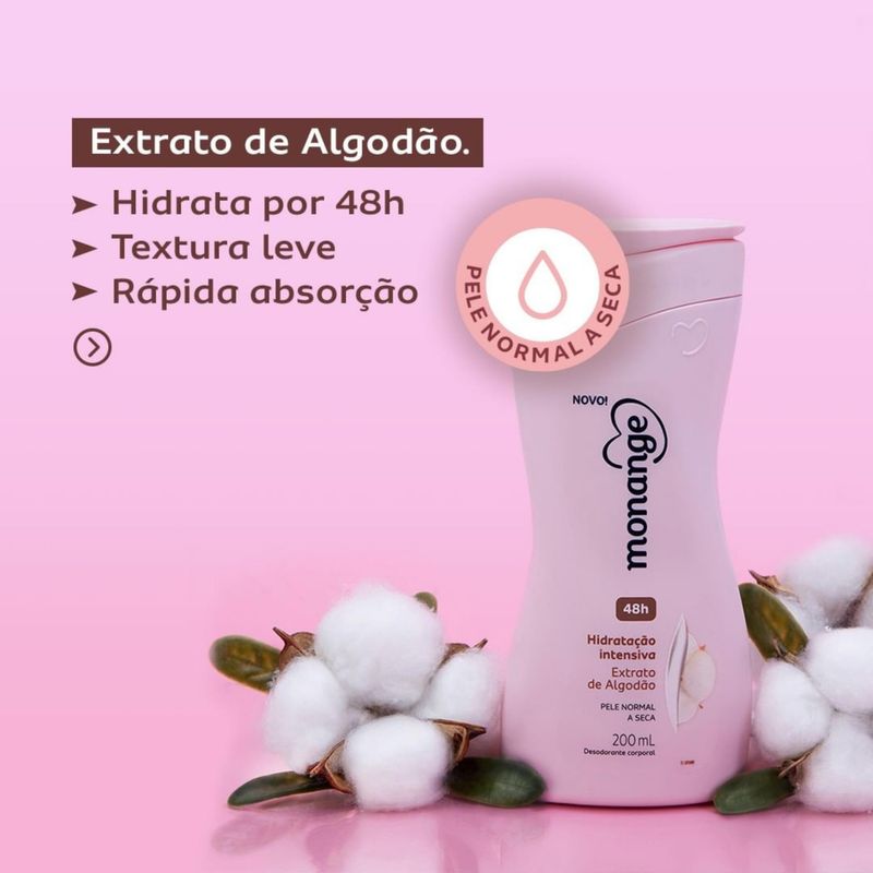 7896235354192-Locao-Hidratante-Monange-Hidratacao-Intensiva-Extrato-de-Algodao-200ml--2-