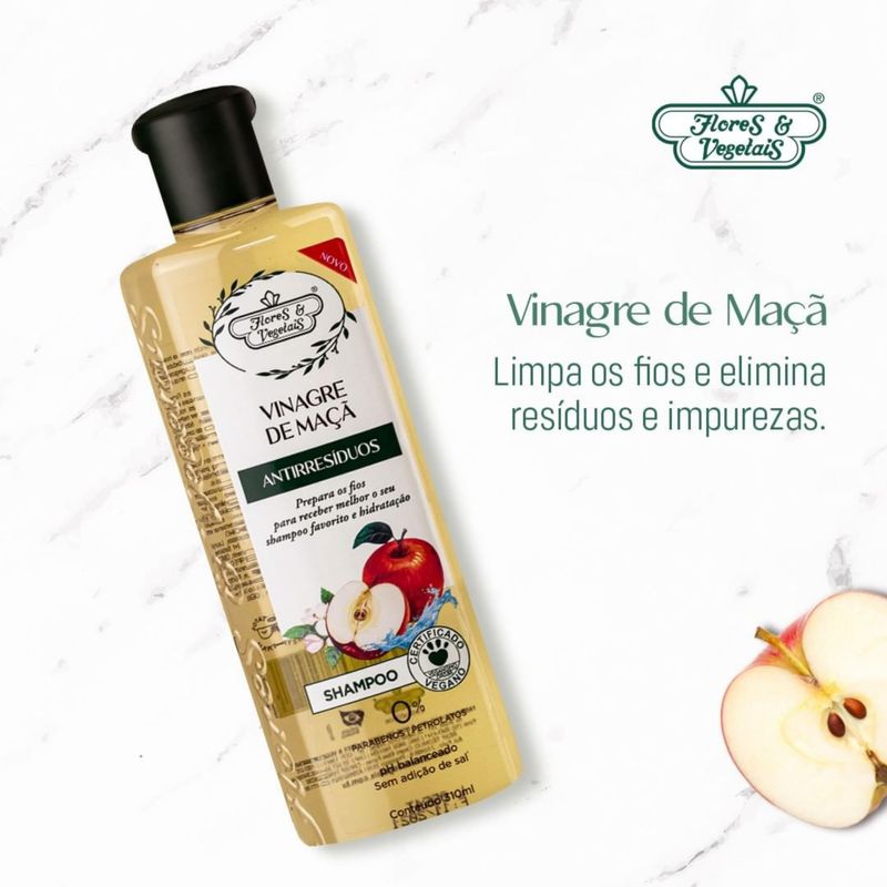 Shampoo limpa sem ressecar, sem sal e parabenos