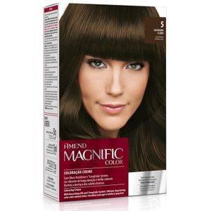 Coloração Creme Amend Magnific Color 5 Castanho Claro 200g