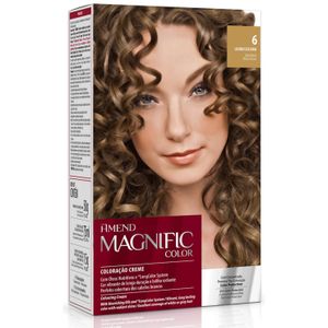 Coloração Creme Amend Magnific Color 6 Louro Escuro 200g