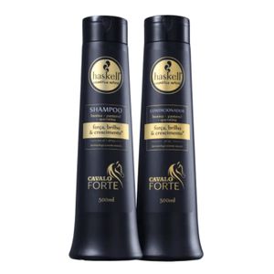 Kit Shampoo+Condicionador Haskell Cavalo Forte 500ml