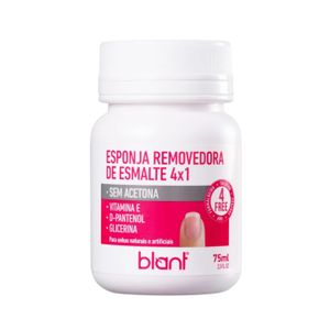 Esponja Removedora de Esmalte Blant 4x1 75ml