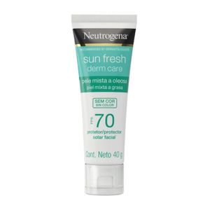 Protetor Solar Neutrogena Sun Fresh Derm Care FPS70 40g
