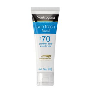 Protetor Solar Facial Neutrogena Sun Fresh FPS 70 40g