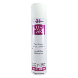 Fixador Capilar Vital Care Extra Super Firm Hold e Texture 283g