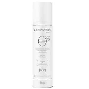 Desodorante Aerosol Giovanna Baby 0 Alumínio Neutral 150ml