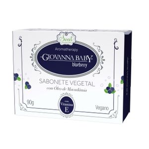 Sabonete Giovanna Baby Vegetal Blueberry 90g