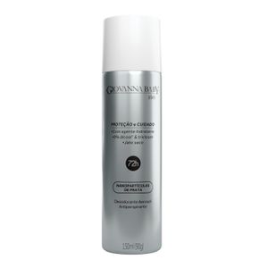 Desodorante Aerosol 72h Giovanna Baby Silver 150ml
