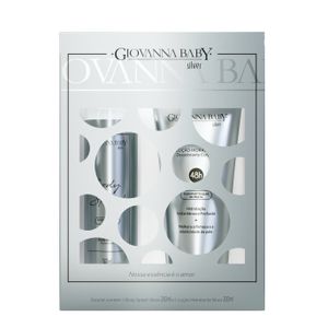 Kit Giovanna Baby Silver Body Splash 260ml+Loção Hidratante 200ml