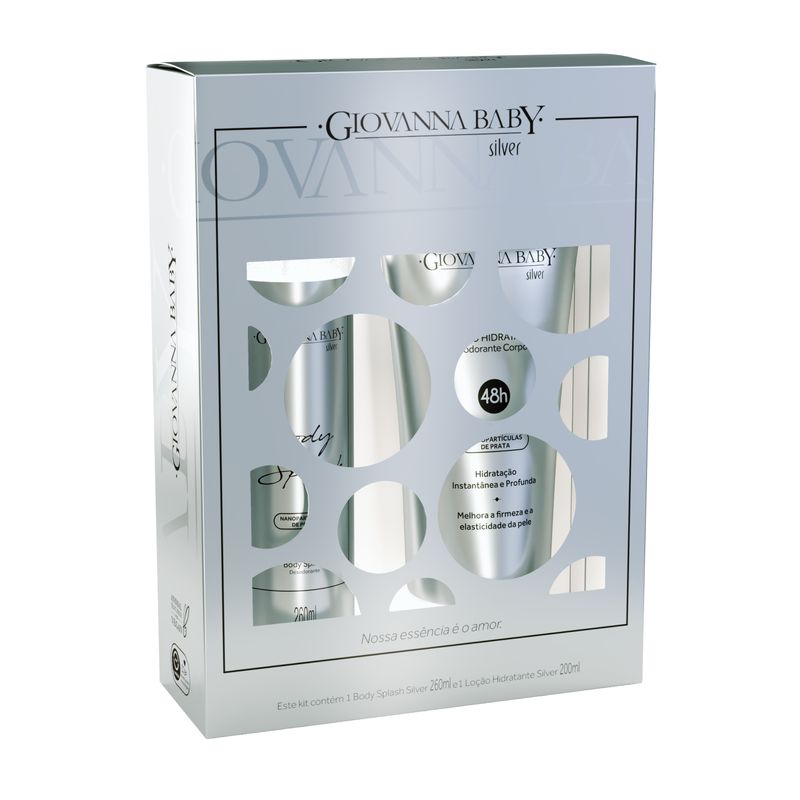 7896044900849-Kit-Giovanna-Baby-Silver-Body-Splash-260ml-Locao-Hidratante-200ml--2-