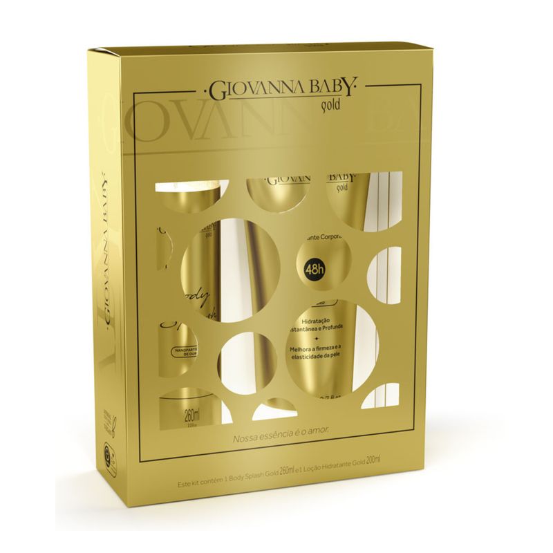 7896044900856-Kit-Giovanna-Baby-Gold-Body-Splash-260ml-Locao-Hidratante-200ml--2-