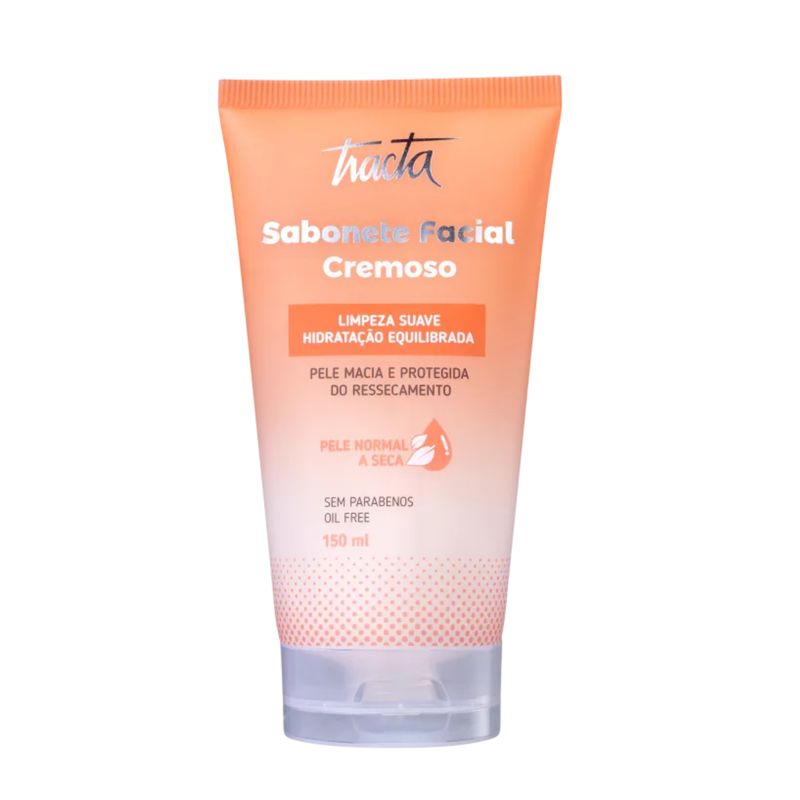 7896032652439-Sabonete-Facial-Cremoso-Tracta-Pele-Normal-a-Seca-150ml