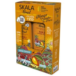 Kit Skala Brasil Shampoo+Condicionador Manga e Castanha do Pará 325ml