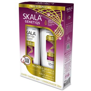 Kit Skala Shampoo+Condicionador Genetqs 325ml
