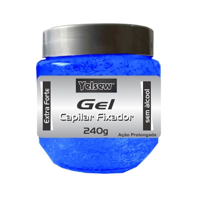 7896858620070-Gel-Fixador-Capilar-Yelsew-Pote-Azul-240g