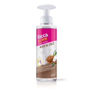 Água Micelar H2 Coco Ricca 200ml