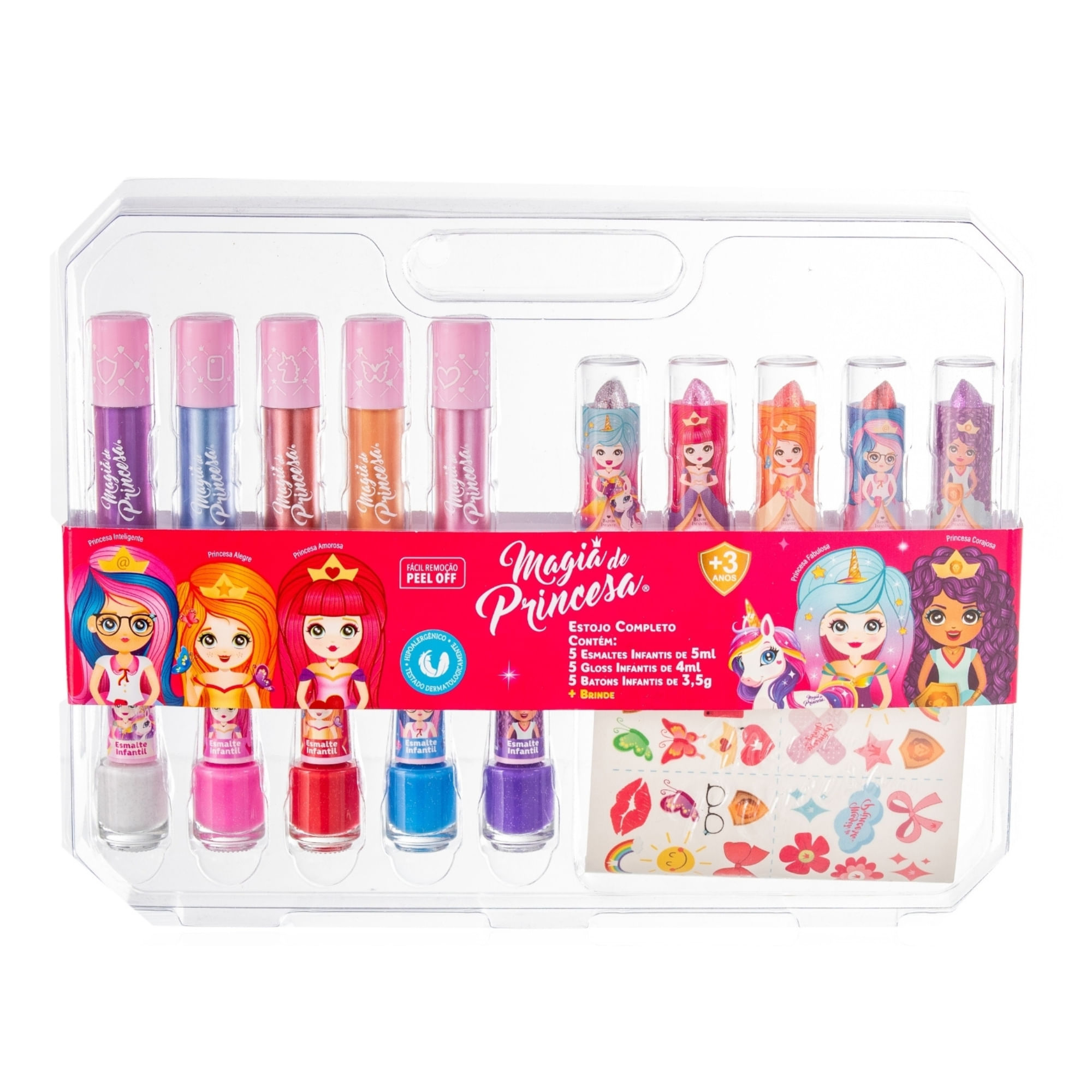 Kit Maquiagem Infantil Magia Princesas Séllus