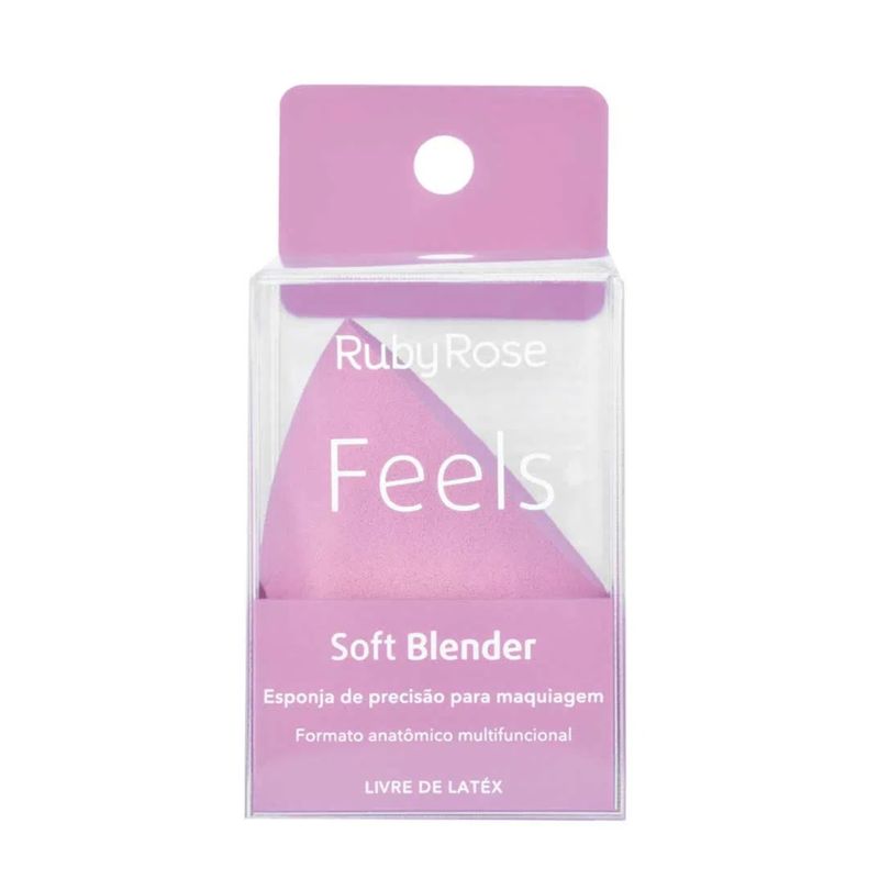 7898671421469-Esponja-Para-Maquiagem-Ruby-Rose-Soft-Blender-Feels--2-