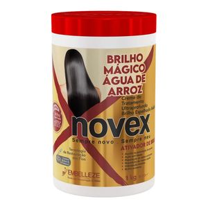 Creme de Tratamento Ultraprofundo Novex Brilho Mágico Água de Arroz 1Kg
