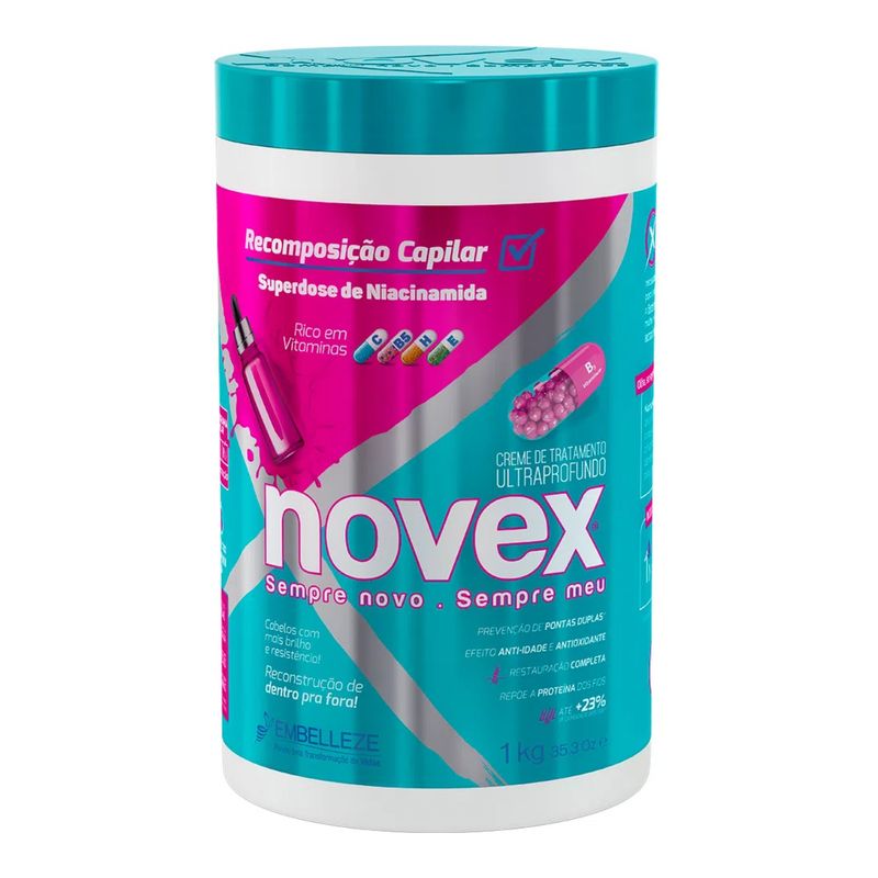 7896013504399-Creme-de-Tratamento-Ultraprofundo-Novex-Niacinamida-Recomposicao-1Kg