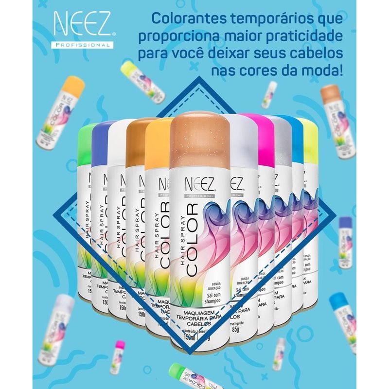 7898378620332-Maquiagem-Temporaria-Para-Cabelos-Neez-Hair-Spray-Color-Azul-150ml--2-