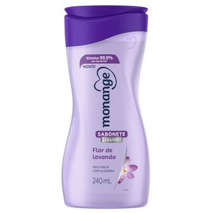 Sabonete Líquido Monange Flor De Lavanda 240ml