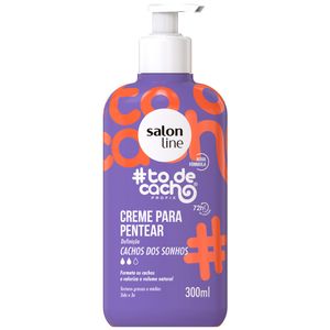 Creme Para Pentear Salon Line #Todecacho Cachos dos Sonhos 300ml