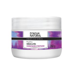 Parafina Para Mãos e Pés D'agua Natural 260g