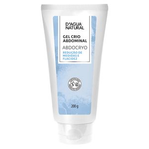 Gel Redutor D'agua Natural Abdocryo 200g