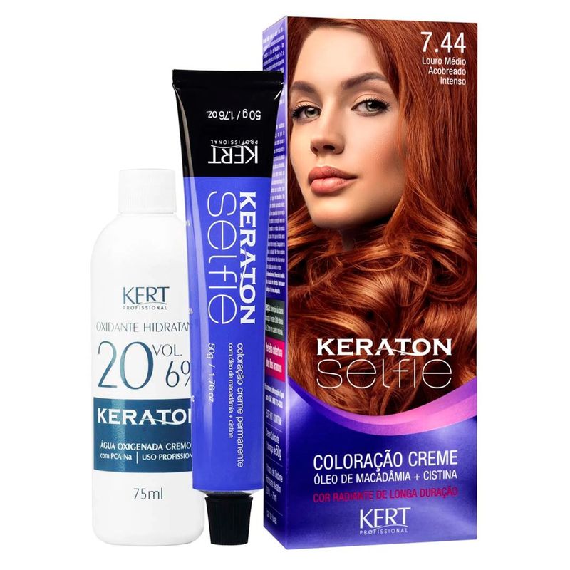 7896380607198-Coloracao-Keraton-Selfie-7.44-Louro-Medio-Cobre-Intenso
