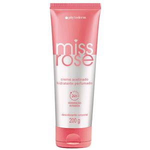 Loção Hidratante Corporal Phytoderm Miss Rose 200g