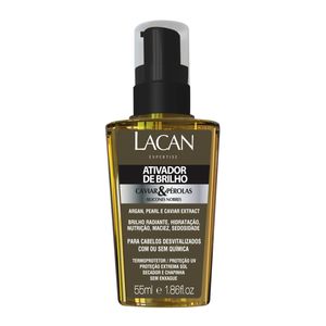 Ativador de Brilho Lacan Caviar e Pérolas+Argan 55ml