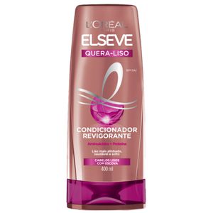 Condicionador Revigorante Elseve L'Oréal Quera-Liso [MQ] 230°C 400ml