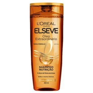 Shampoo Elseve L'Oréal Óleo Extraordinário Nutrição 400ml