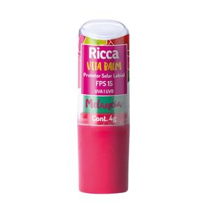 Protetor Solar Labial Ricca FPS15 Melancia 4g